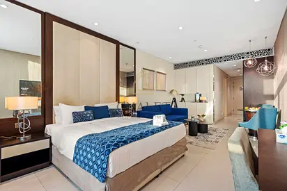 BURJ KHALIFA VIEW | FULLY FURNISHED | DAMAC DISTINCTION