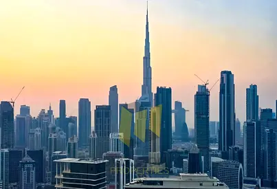 Fully Furnished 3BR + Maid | Burj Khalifa View