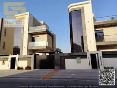 🏡 Modern Luxury Villa for Sale in Al Yasmeen (Al Midan), Ajman | 3 Floors | Super Deluxe Finish
