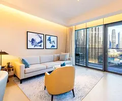 Fountain &amp; Burj Khalifa view | Modern Living | Ready to move in