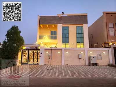 فيلا للبيع بعجمان منطقة الزاهية  الفيلا شاملة الكهرباء والماء والمكيفات عبارة عن  ( 5 غرفة ماستر  +مجلس كبير +  صالة كبيرة + حوش كبير + غرفة خادمة )