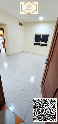 شقة غرفتين و صاله للايجار تكييف مركزي قريب من شارع شيخ محمد بن زايد