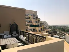 Beachfront 1BR with Spacious Terrace in Bab Al Bahr