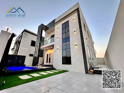 فرصه للسكن فيلا 🏡🏡فاخره للبيع   في عجمان منطقة الزاهية  تشطيب سوبر ديلوكس 🔥🔥  الفيلا بموقع ممتاز11 دقائق من حديقة الياسمين العائلي والاستثمار ....