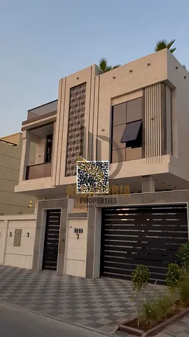 🏡 للبيع | فيلا راقية في الزاهية – عجمان بتشطيبات فاخرة
