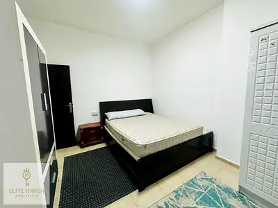 Monthly Furnished Master Bedroom with attached Washroom available for Family at the prime location near Sahara Center Dubai Border close to Al Nahda Park in Al Nahda Sharjah