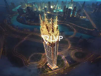 Emerald Villa with Burj Khalifa and Downtown Views