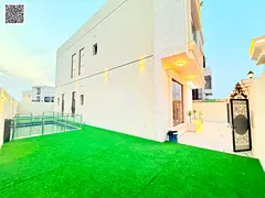 Luxury villa for sale in Al Helio 2, Ajman | 6 master bedrooms + swimming pool | Spacious area | Pri