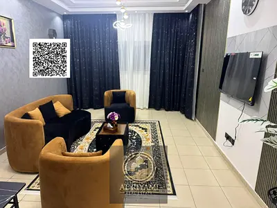 غرفة وصالة سوبر ديلوكس شامل الخدمات للإيجار في عجمان وان