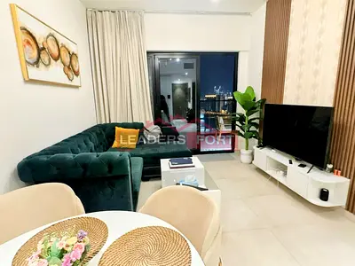 Fully Furnished 1-Bedroom | Premium Parking & High Floor | Creek View