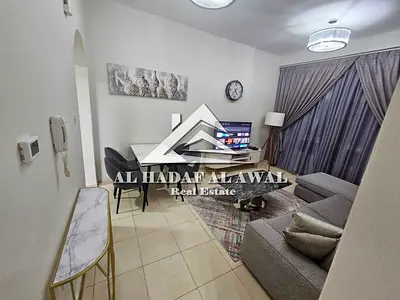 For monthly rent 1BHK in Al magaz 3 with free internet