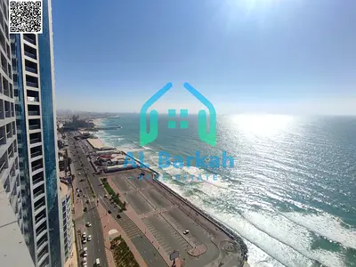 شقة دوبلكس رائعة للبيع في أبراج الكورنيش ريزيدنس – عجمان الدفعة الأولية: 1 مليون درهم