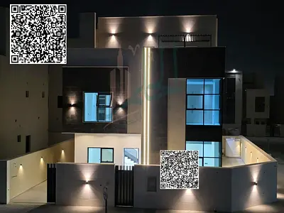 Corner villa for sale on two paved streets – Al Helio 2 area – Ajman A unique opportunity to own a corner villa in a strategic location in Al Helio 2