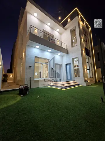 فيلا جاهزة للسكن بتصميم عصري شامل الرسوم