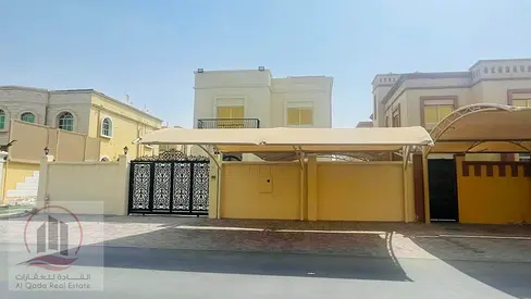 للبيع فيلا بعجمان الروضه 5 غرف ماستر مجلس وصالة وغرفة خدامة تمليك حر لجميع الجنسيات وأمكانية التمويل البنكي بدون دفعة أولي
