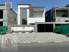 For sale, a villa in Ajman Al Helio, 4 master rooms, a Majles room, a hall, and a maid’s room, fre