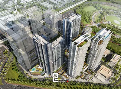 Higher Floor | 2 Bed with Balcony | Creek & Downtown Views | Handover in DEC
