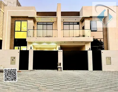 فيلا للبيع من المالك مباشرة بسعر لقطة وبدون دفعة مقدمة فيلا مودرن قريب المسجد من افخم فلل عجمان بتصميم القصور و بتشطيبات سوبر ديلوكس وبناء شخصي
