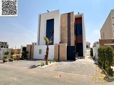 Luxury villa at a special price including registration fees in the most prestigious areas of Ajman, freehold ownership for all nationalities directly
