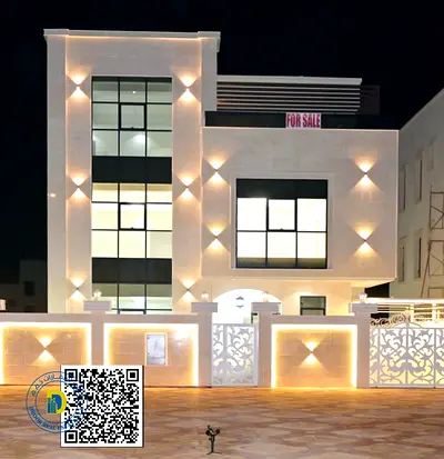 Luxury villa with 7 rooms, 3 halls and a roof for sale in Al Zahya area at a very special price