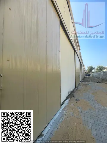 مستودع  للايجار في الجرف 3  مناسب لكافه النشاطات التجارية