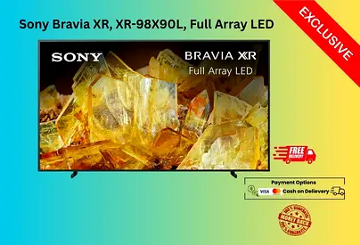 Sony 98 X90L BRAVIA Full Array LED 4K HDR Smart TV 98X90L-FREE Delivery-Warranty