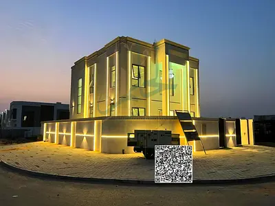 🏡 فيلا 4 غرف للبيع – الحليو سنتر، عجمان زاوية على شارعين، 4 غرف ماستر، مساحات داخلية واسعة، باركين كبير🎁 خصم 100,000 درهم عند الدفع كاش