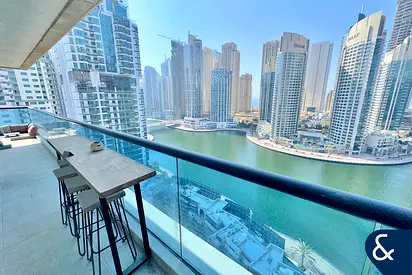 Full Marina View | Two Bedrooms | 1314 sq.ft
