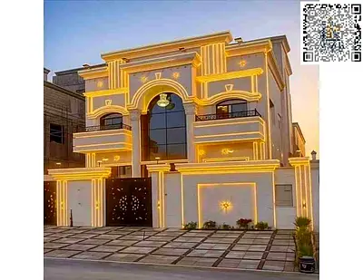 **🏠 تفاصيل الفيلا فيلا كلاسيك مدخلمن منطقة لاند سكيب كبيرة +نافورا  وتاسيس موقع استراتيجي بالقرب من كافة الخدمات**      🔹 **سهولة الوصول إلى الطرق الرئيسية** (لجميع الخدمات )      🔹 **حي هادئ وعائلي ي