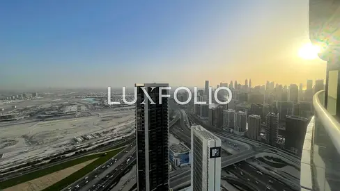 High-Floor 2BR | Furnished | Skyline Views