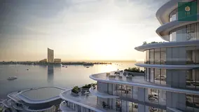 Original price| Rare Corner Apartment I | Al Hamra Village | Golf & Sea Views | Close to Casino