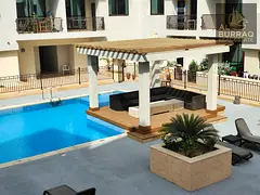 SPACIOUS Apt with Pool and Park view, balcony