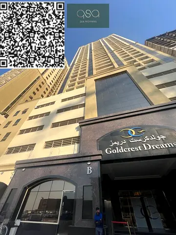 Two bed room furnished available for rent brand new building gold crest tower B with parking