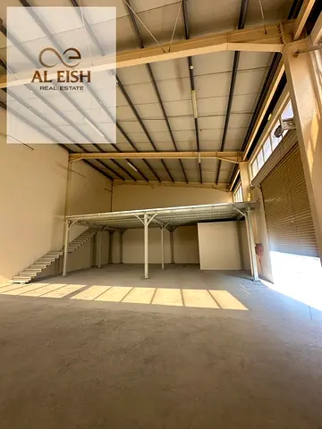 Well-Maintained Warehouse with Mezzanine | 3510 sqft | Aed 253,000 Yearly