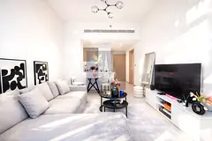 🌊 Fully Furnished 1BR | Lagoon &amp; Pool View | Azizi Riviera 41 | Ready to Move In