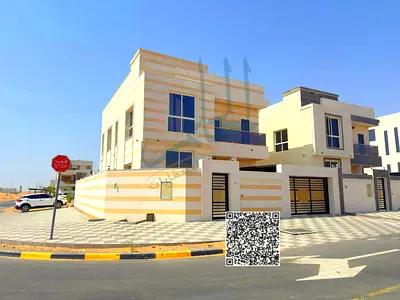 فيلا فاخرة للإيجار السنوي في منطقة العامرة بعجمان، تقع في موقع زاوية مميز وتعد أول ساكن، تصميمها العصري يجمع بين الفخامة والراحة للعائلة.