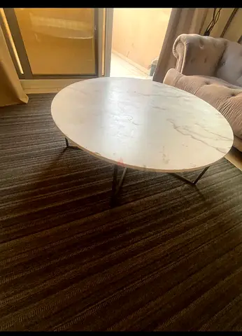 Coffee table marble