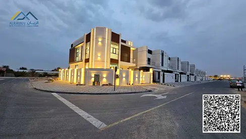 فيلا 🏡🏡فاخره  للبيع  في  عجمان الحليو 2  تشطيب سوبر ديلوكس 🔥🔥  الفيلا بموقع ممتاز  على مخرج شارع الشيخ محمد بن زايد قريبه من جميع الخدمات والطرق ا