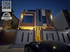 🏠 Furnished villa for rent in Al Helio 2, Ajman - 6 master bedrooms, living room, majlis, and mai