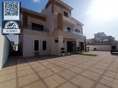 Villa in Al Yasmin for sale, 8 rooms, majlis, living room with balcony and built-in wardrobes. Land