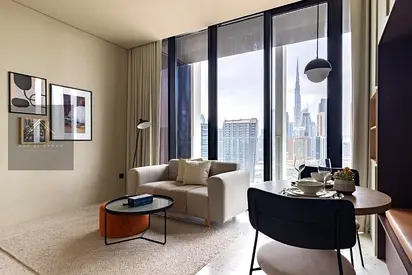Burj Khalifa View | Investor Deal | Rented Studio | High Floor | Business Bay