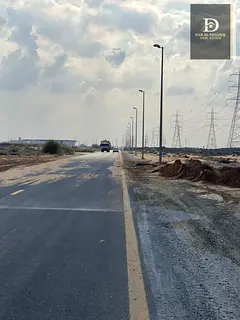 For sale in Sharjah, Al Sajaa Al Jalil area Industrial commercial land Area 13880feet