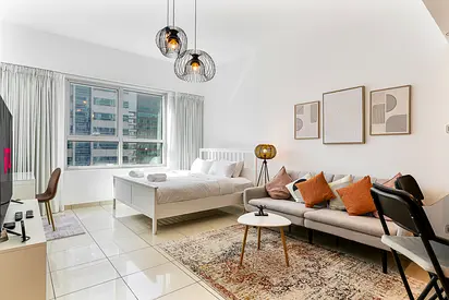 Urban Studio | 15 Mins to Dubai Marina & JBR Beach | Furnished | Flexible term