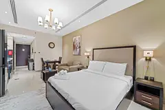 Low 5 floor! | Modern Studio at Elite Downtown Residence