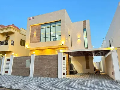 فيلا للايجار بعجمان منطقه الياسمين خمس غرف الفيلا مفروشه