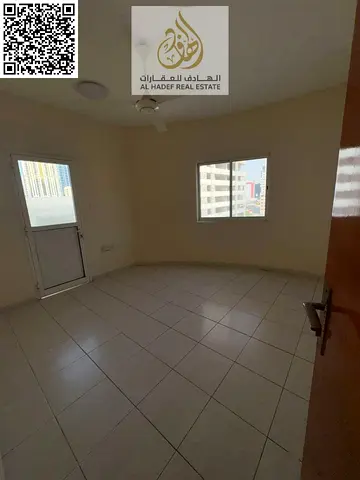 Two bedrooms, separate living room with balcony, 2 bathrooms, large area in Al Naeema 1, Ajman