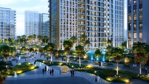Own your apartment (one bedroom and living room) in the new Alfa project: integrated hotel services, a very attractive price, and an easy payment plan