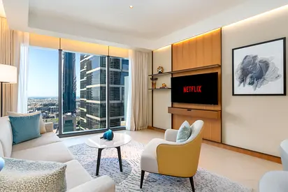 Summer Offer, Super Deluxe 2BR | Near Burj Khalifa & Dubai Mall | High Floor | The Address Residences Dubai Opera