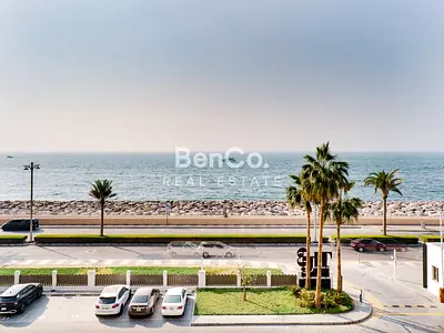 Full Sea View | Unfurnished | Maids Room