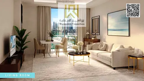 🏢 Modern 1-Bedroom Apartment for Sale at Creek Towers – Ajman